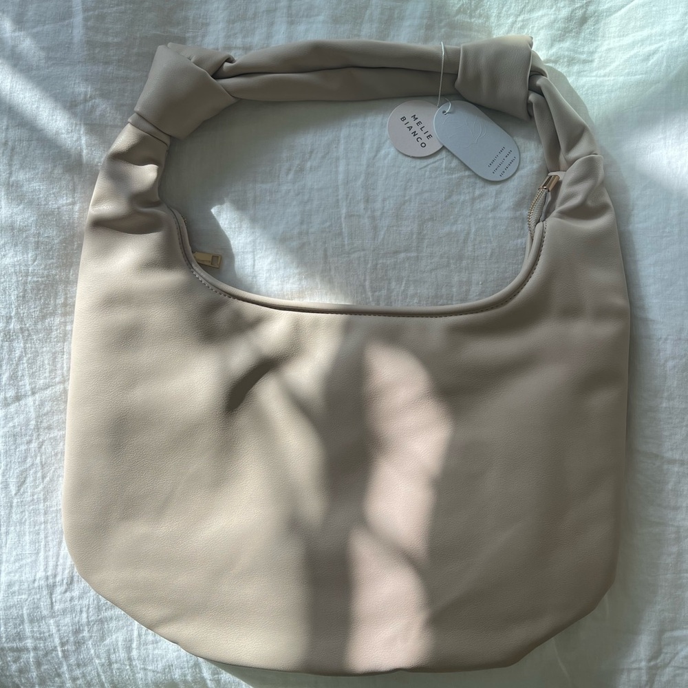 Stella Cream Extra Large Recycled Vegan Shoulder Bag (BRAND NEW!)